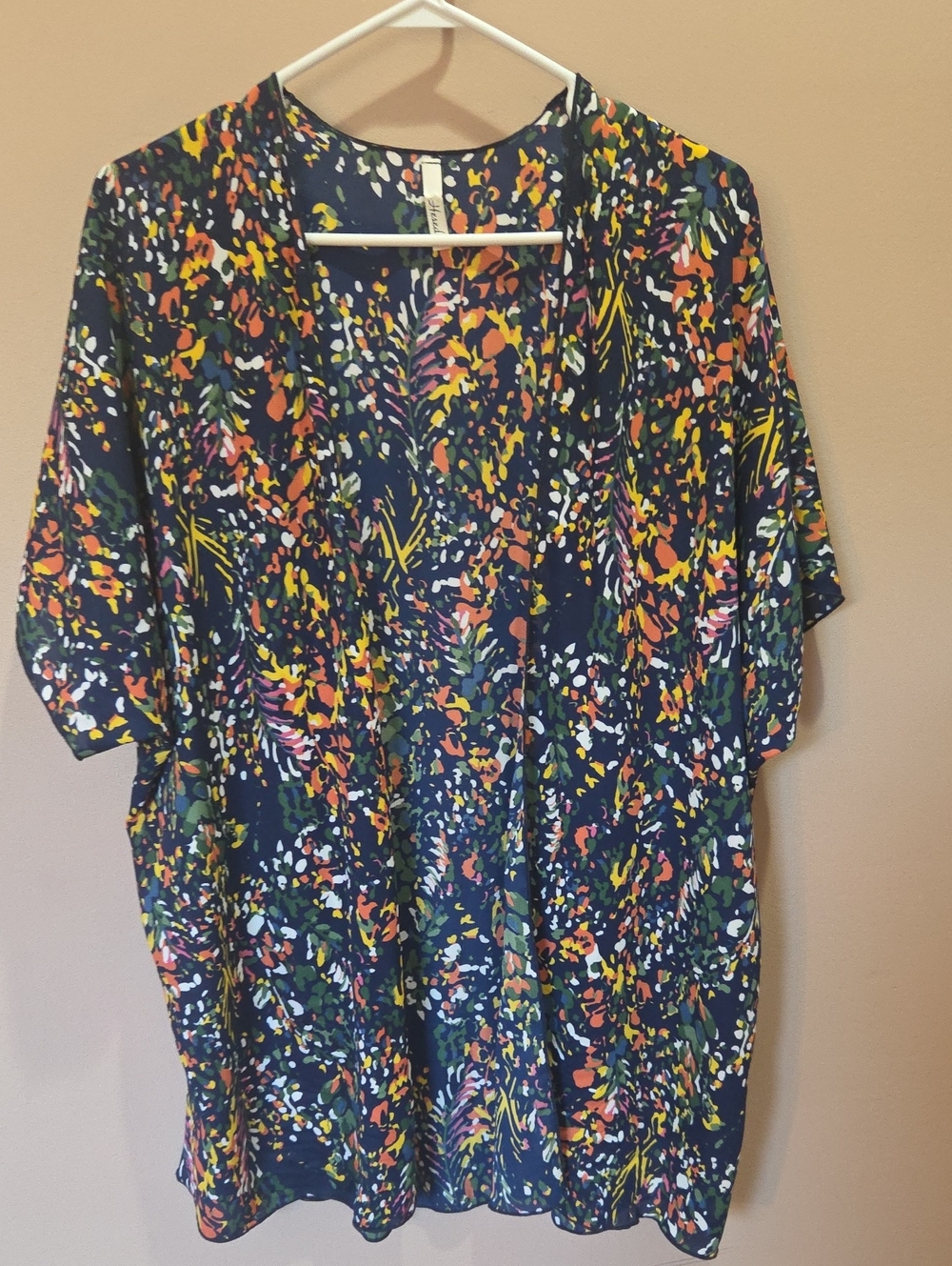 Floral Open Front Kimono